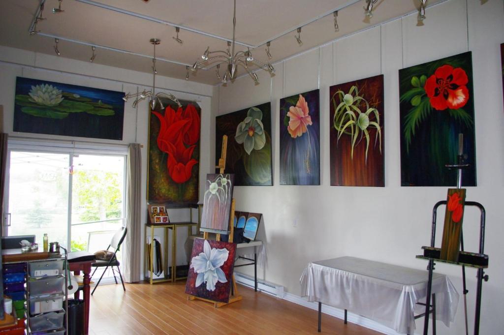 Atelier Galerie Anne Drouin Peinture & Pension Sainte-Julie Exteriör bild