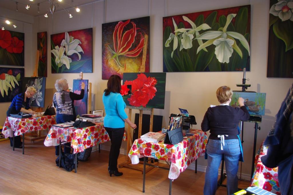 Atelier Galerie Anne Drouin Peinture & Pension Sainte-Julie Exteriör bild