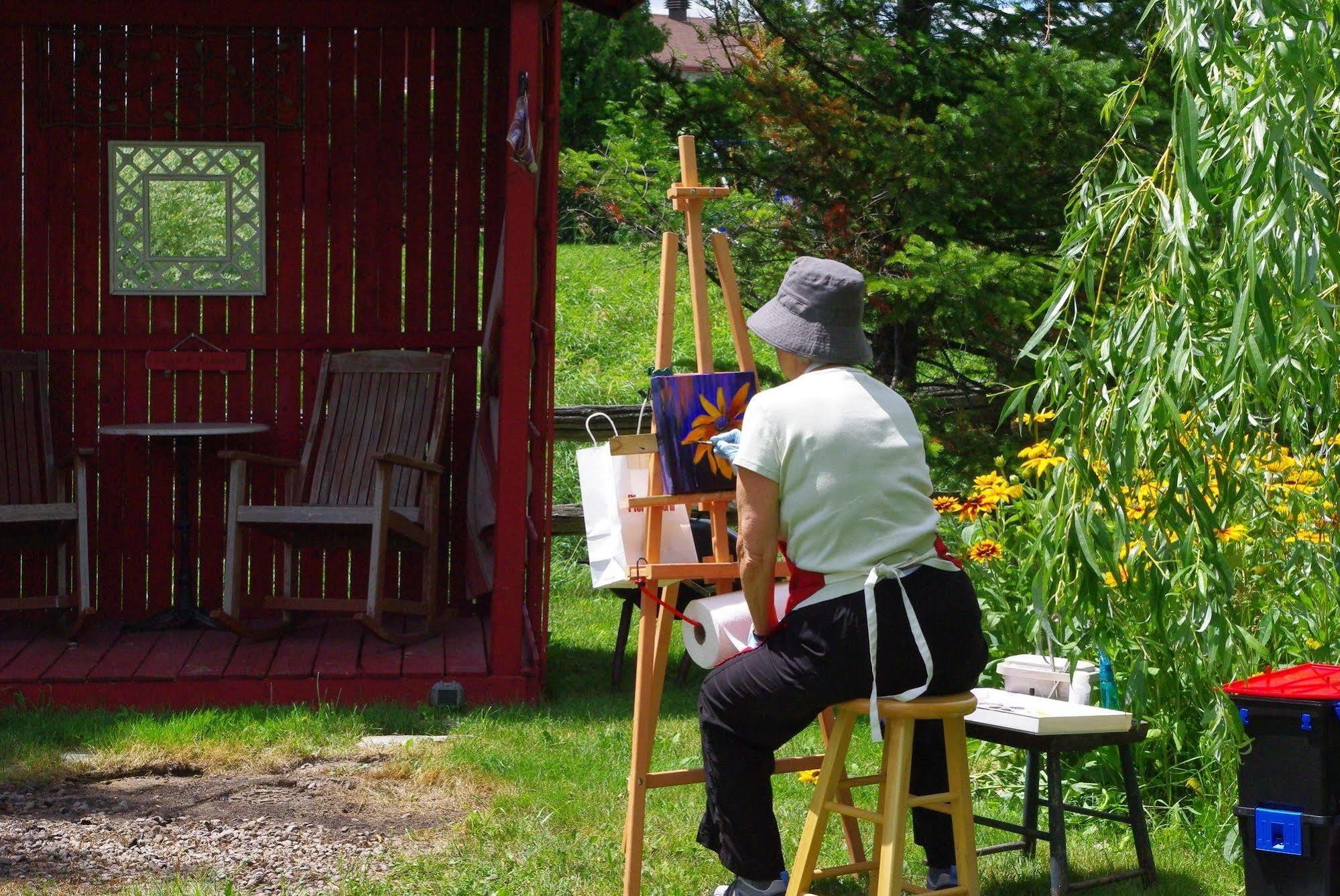 Atelier Galerie Anne Drouin Peinture & Pension Sainte-Julie Exteriör bild